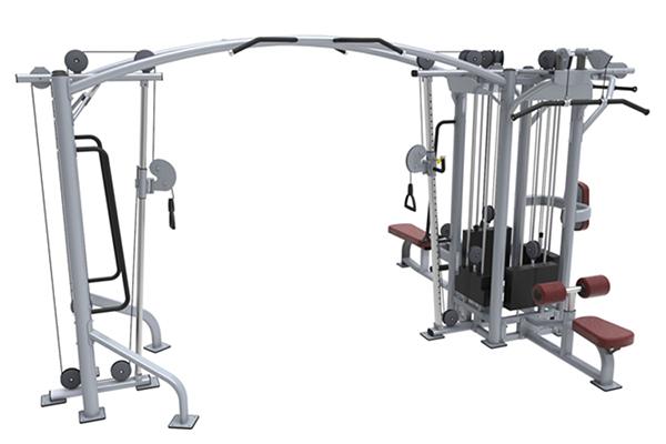 TZ-4009 5-Stack Multi-Station Gym Equipment